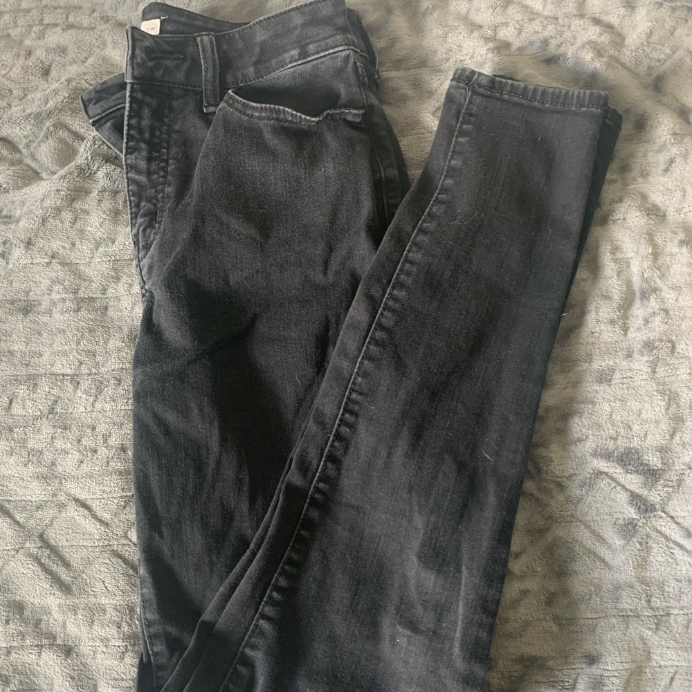 Black jeggings from khols